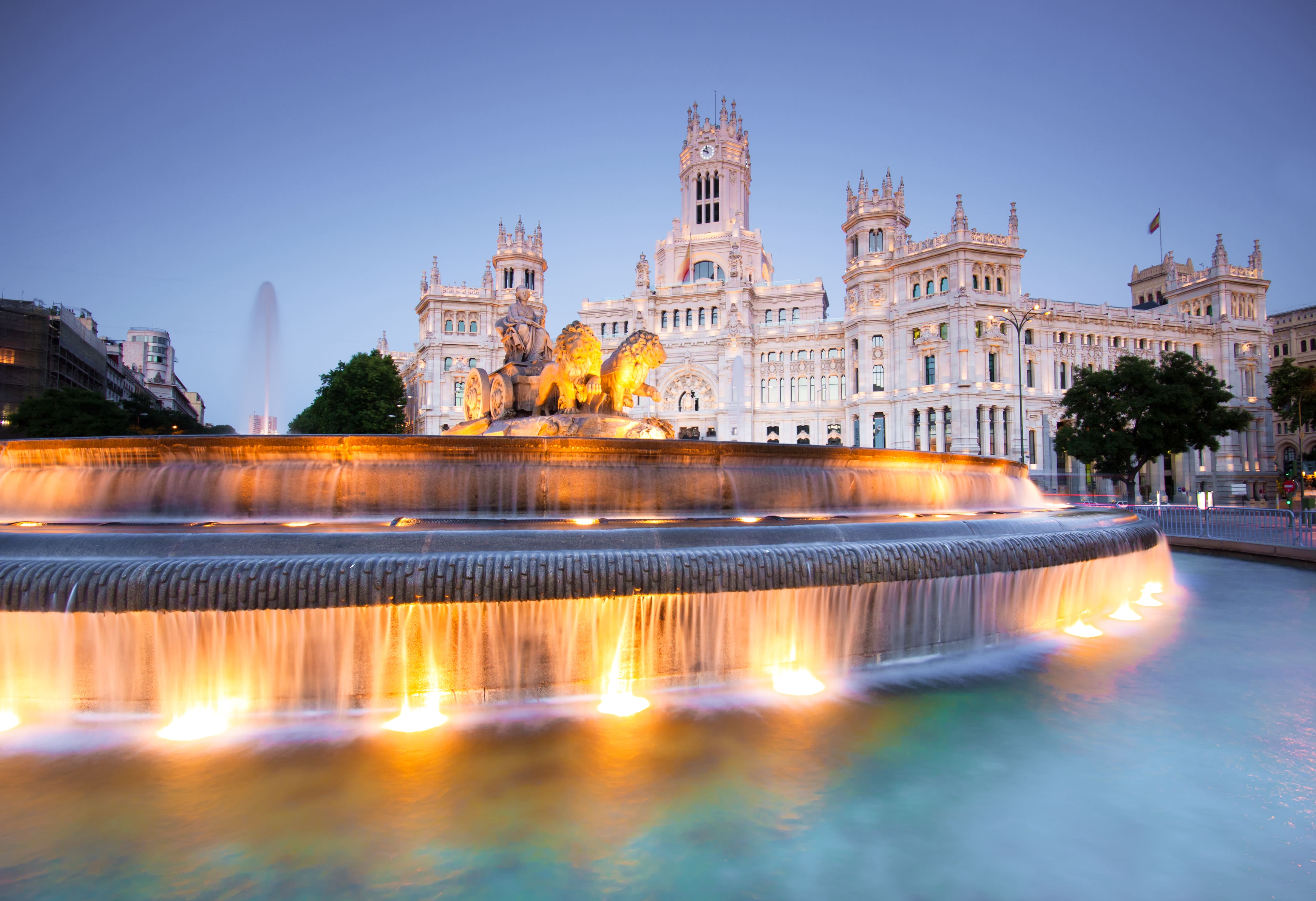 Madrid am. Плаза де Сибелес Мадрид. Площадь Сибелес Мадрид. Плаза де Эспанья Мадрид. Мадрид столица Испании.