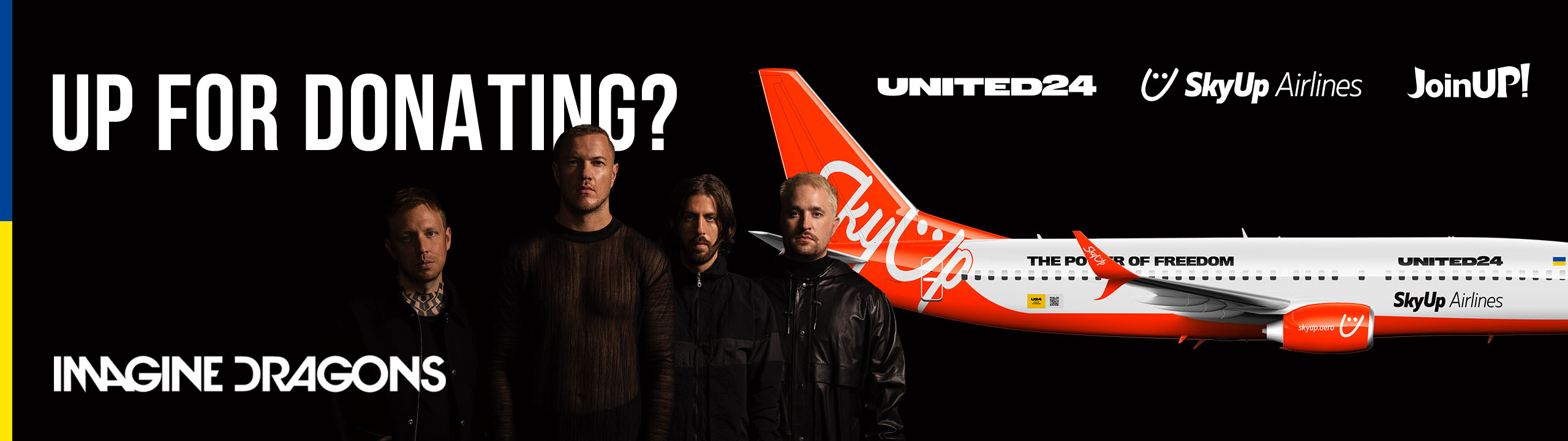 Imagine Dragons записали звернення до пасажирів літака SkyUp, яке вже почули люди з 10 країн 